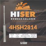 ELEC.TORNIL. SOLAR 4" HISER 4HSH2814 AC/DC HIBRIDA